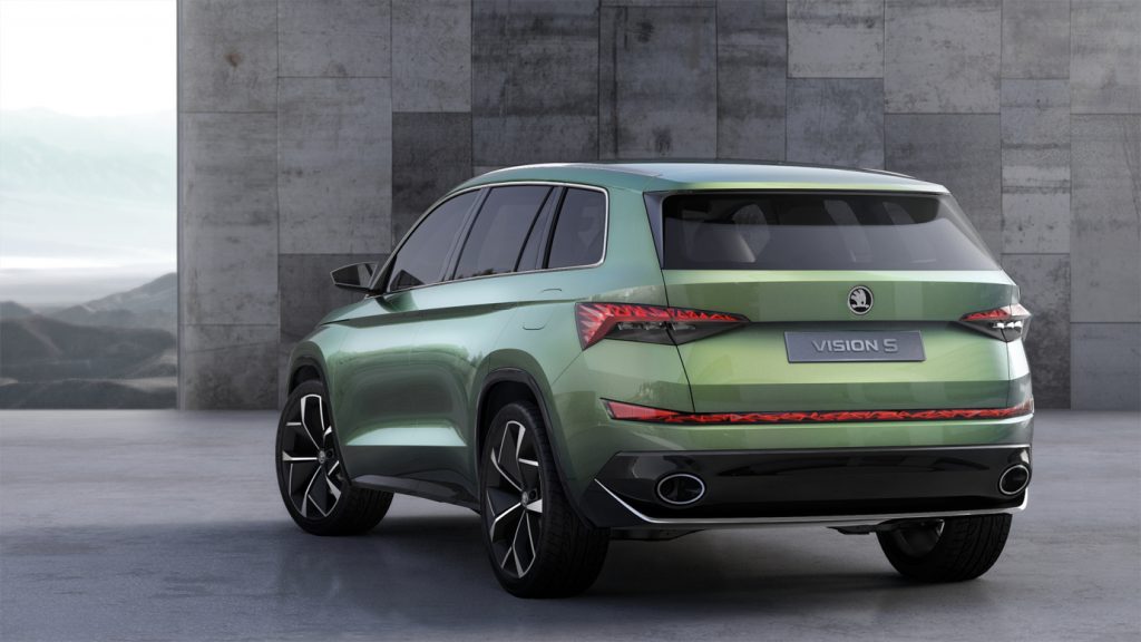 autofrau_Skoda Vision S Geneva 2016 Rear-View