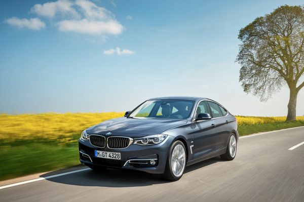 BMW 330i GT Luxury Arktikgrau