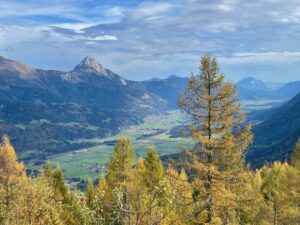 Ausblick von der Enzianhütte